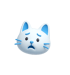 AI あおいねこスタンプ①（個別スタンプ：23）