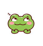 カエルの目が全てを語る（個別スタンプ：18）