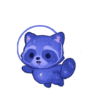 銀河アライグマのキラキラ冒険（個別スタンプ：3）