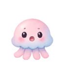 とろふわクラゲ癒やしタイム（個別スタンプ：2）