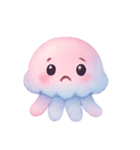 とろふわクラゲ癒やしタイム（個別スタンプ：12）