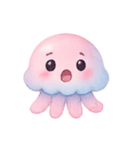 とろふわクラゲ癒やしタイム（個別スタンプ：17）