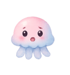 とろふわクラゲ癒やしタイム（個別スタンプ：18）