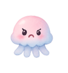 とろふわクラゲ癒やしタイム（個別スタンプ：22）