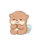 タピオカラッコ 夏のまったりタイム（個別スタンプ：8）