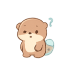 タピオカラッコ 夏のまったりタイム（個別スタンプ：11）