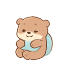 タピオカラッコ 夏のまったりタイム（個別スタンプ：18）