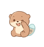 タピオカラッコ 夏のまったりタイム（個別スタンプ：20）