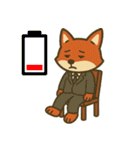 厭世な赤い子ギツネ (ベトナム) Ver5（個別スタンプ：12）