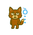 厭世な赤い子ギツネ (ベトナム) Ver5（個別スタンプ：27）