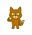 厭世な赤い子ギツネ (ベトナム) Ver5（個別スタンプ：40）