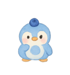 ブルーベリーペンギンひんやり（個別スタンプ：9）