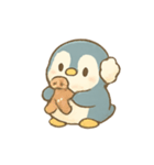 雪ココアペンギン冬カフェ（個別スタンプ：5）