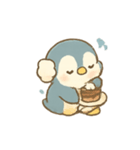 雪ココアペンギン冬カフェ（個別スタンプ：7）