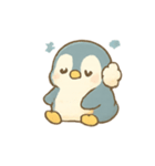 雪ココアペンギン冬カフェ（個別スタンプ：14）