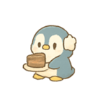 雪ココアペンギン冬カフェ（個別スタンプ：15）