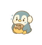 雪ココアペンギン冬カフェ（個別スタンプ：16）