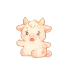 いちごミルクうしちゃん（個別スタンプ：15）