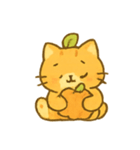 かぼちゃねこ秋の収穫日和（個別スタンプ：2）