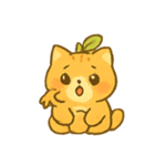 かぼちゃねこ秋の収穫日和（個別スタンプ：3）