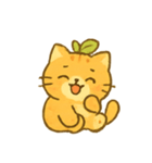 かぼちゃねこ秋の収穫日和（個別スタンプ：5）