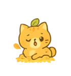 かぼちゃねこ秋の収穫日和（個別スタンプ：8）