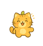 かぼちゃねこ秋の収穫日和（個別スタンプ：9）