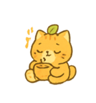 かぼちゃねこ秋の収穫日和（個別スタンプ：10）