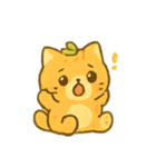 かぼちゃねこ秋の収穫日和（個別スタンプ：12）