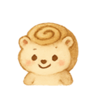 シナモンロールハリネズミほっこり（個別スタンプ：1）