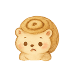 シナモンロールハリネズミほっこり（個別スタンプ：5）