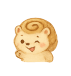 シナモンロールハリネズミほっこり（個別スタンプ：14）