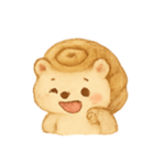 シナモンロールハリネズミほっこり（個別スタンプ：15）