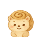 シナモンロールハリネズミほっこり（個別スタンプ：18）