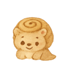 シナモンロールハリネズミほっこり（個別スタンプ：22）