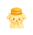 キャラメルマカロンバニー（個別スタンプ：1）