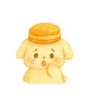 キャラメルマカロンバニー（個別スタンプ：6）