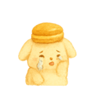 キャラメルマカロンバニー（個別スタンプ：9）