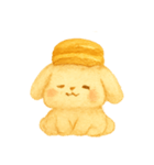 キャラメルマカロンバニー（個別スタンプ：16）