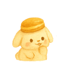 キャラメルマカロンバニー（個別スタンプ：17）