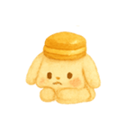 キャラメルマカロンバニー（個別スタンプ：19）
