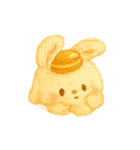 キャラメルマカロンバニー（個別スタンプ：20）