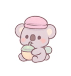 マカロンコアラの甘いスイーツ園（個別スタンプ：1）