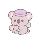 マカロンコアラの甘いスイーツ園（個別スタンプ：14）