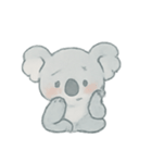 ふわふわコアラ癒しパック（個別スタンプ：4）