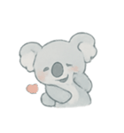 ふわふわコアラ癒しパック（個別スタンプ：9）