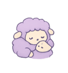 ラベンダーひつじの星枕ゆめ（個別スタンプ：3）