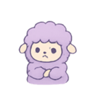 ラベンダーひつじの星枕ゆめ（個別スタンプ：5）