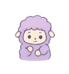 ラベンダーひつじの星枕ゆめ（個別スタンプ：6）
