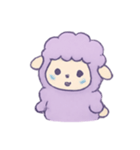 ラベンダーひつじの星枕ゆめ（個別スタンプ：9）
